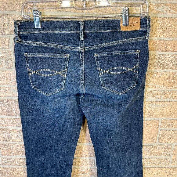 Abercrombie & Fitch Jeans Womens Emma Bootcut Stretch Size 4S - Picture 5 of 5
